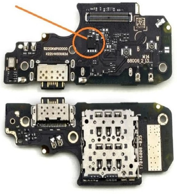 Sandreezz (M21091116UGCBD) Redmi Note 11 Pro Plus 5G (Charging CC patta Charging Flex Board) Charging PCB Complete Flex