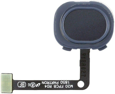 VRAVMO SM-M205F (BLACK) SAMSUNG GALAXY M20 (BLACK) Fingerprint Sensor Flex cable