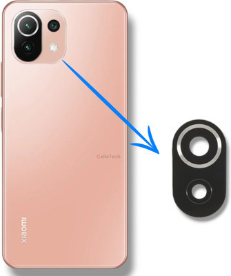 CELLO TECH M2101K9AI Original Camera Glass Replacement For Xiaomi Mi 11 / Mi 11 Lite Camera Lens Glass