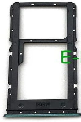 SPAREWARE Sim Card Tray(Compatible With Mi Redmi Note 12 5G - Green)