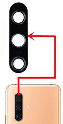 Sandreezz (V1938CT) Vivo X30 (Real Back Camera lens Glass) Camera Lens Glass