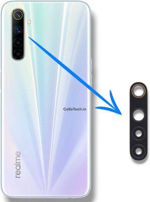 CELLO TECH RMX2001 REALME 6, REALME 6I, REALME 6S, REALME 6 PRO Camera Lens Glass