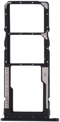 SPAREWARE Sim Card Tray(Compatible With Mi Redmi 7A - Black)