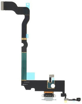 SPAREWARE Apple iPhone XS Max : White Apple iPhone XS Max : White Charging Connector Flex cable
