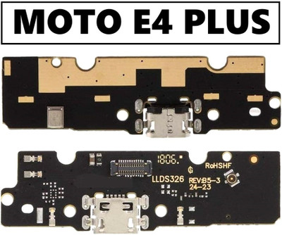 Purplesavvy 004 MOTO E4 PLUS Charging PCB Complete Flex
