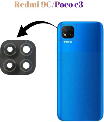 A R Enterprise REDMI 9C POCO C3 Camera Lens Glass