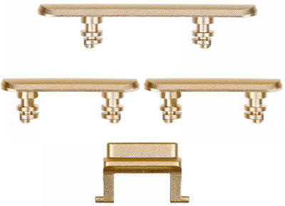Anonymous XR GoldOG__ Apple iPhone XR Gold Outer Sim Tray With Side Volume And Power ON/OFF Button