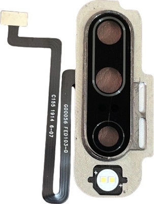 A-ONE RETAIL Replacement Complete LED Flashlight Flash Light Flex Cable With Camera Glass Oneplus 7Pro Camera Lens Glass