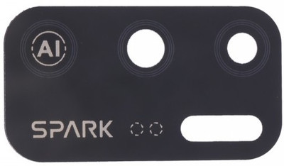 Sandreezz (KD6a) Tecno Spark 5 Air (Real Back Camera lens Glass) Camera Lens Glass