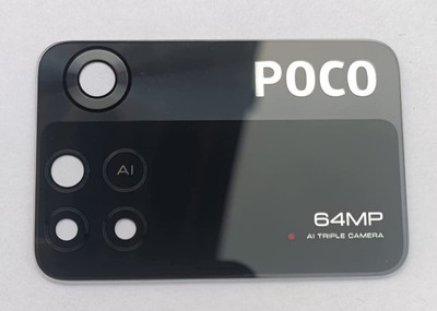 AceKing New Back Camera Glass with Adhesive Sticker Poco M4 Pro 4G Camera Lens Glass