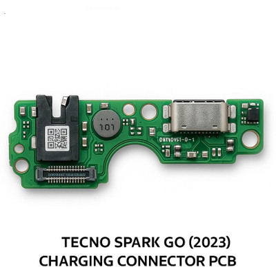 WowMax Charging Connector Flex Cable | PCB Board Module|cc jack Replacement Part spark go 2023 Charging PCB Complete Flex