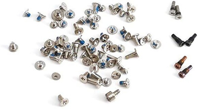 Shinzo Replacement Complete Full Screw Set for iPhone 7 / 7G (4.7 Inch) Screw Kit for Repair Flash Cover