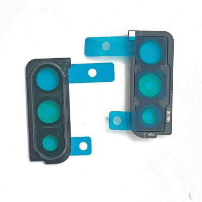 Spares4ever Galaxy A30s Black with Frame Black Galaxy A30s Black Camera Lens Glass