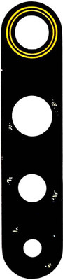 KezeMize (RMX2001) Realme 6 (Real Back Camera lens Glass) Camera Lens Glass