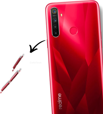 CELLO TECH RMX1911 RED REALME 5 / REALME 5S Power ON/OFF Button