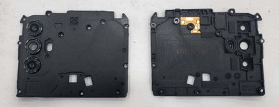 Spares4ever Moto G Power 2022 Black with Frame Black Moto G Power 2022 Black Camera Lens Glass