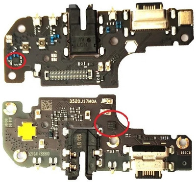 Sandreezz (M2007J17ICBD) Mi 10i 5G (Charging CC patta Charging Flex Board) Charging PCB Complete Flex