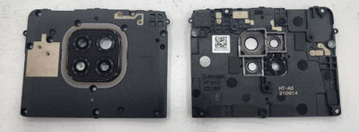 Spares4ever G Power 2021 Black with Frame Black Moto G Power 2021 Black Camera Lens Glass