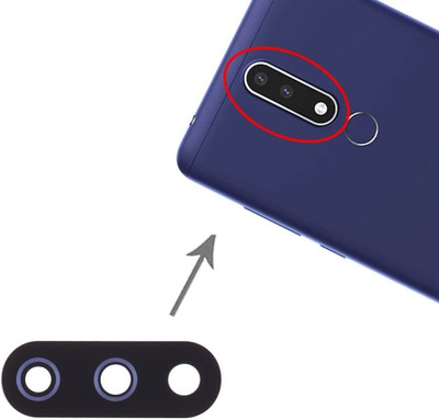 Galaxpare TCYIU002 NOKIA 3.1 Plus + Camera Lens Glass