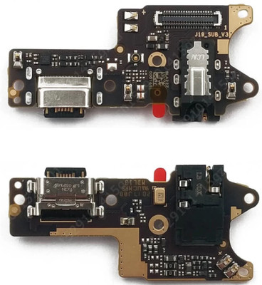 Kraze4blaze (M2004C3MICBD) Xiaomi Redmi 9 (Charging CC patta Charging Flex Board) Charging PCB Complete Flex