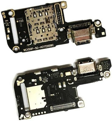 SRaccessories (V2005A) Vivo X50 Pro (5G) Charging CC patta Charging Flex Board Charging PCB Complete Flex