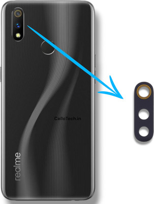 CELLO TECH RMX1851 REALME 3 PRO, REALME 3i, REALME 3 Camera Lens Glass