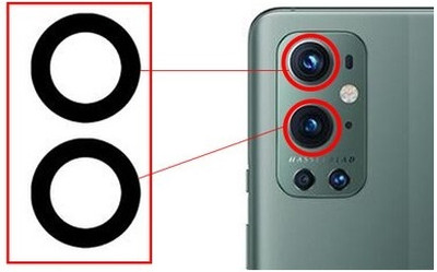 Kraze4blaze (LE2121) OnePlus 9 Pro (Real Back Camera lens Glass) Camera Lens Glass