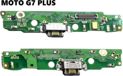 Purplesavvy 013 MOTO G7 PLUS CHARGING BOARD PATTA Charging PCB Complete Flex
