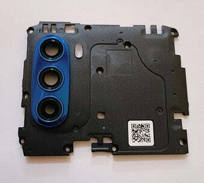 Spares4ever Motorola Moto G51 5G Blue with Frame Blue Moto G51 5G Blue Camera Lens Glass
