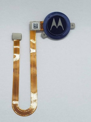 SPAREWARE TP-74 Motorola Moto G8 Power Lite -Blue Fingerprint Sensor Flex cable