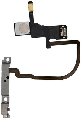 Sandreezz Power Button & Flashlight Flex Cable with Brackets for Apple iPhone XS Power ON/OFF Button