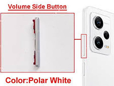 imbi BT-Redmi Note 12 Pro+ White Redmi Note 12 4G, Note 12 5G, Note 12 Pro, Note 12 Pro+ Power ON/OFF Button