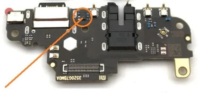 Sandreezz (MZB9011INCCBD) Xiaomi Poco X2 (Charging CC patta Charging Flex Board) Charging PCB Complete Flex