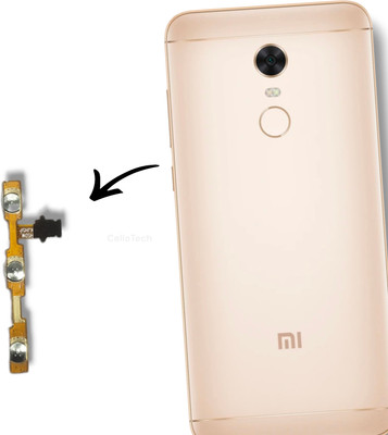 CELLO TECH MZB5913IN Mi Redmi Note 5 Volume Button Flex Cable