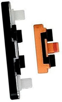 SPAREWARE LK68561 Google Pixel 4 XL -Black + Orange Power ON/OFF Button