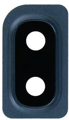 HQP for Samsung Galaxy A10 ( SM-A105F, SM-A105G, SM-A105M ) - [ Black. ] Camera Lens Cover With Camera Lens Glass