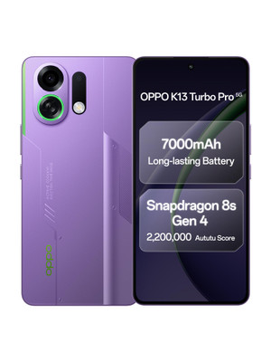 OPPO K13 Turbo Pro 5G (Purple Phantom, 256 GB)(8 GB RAM)
