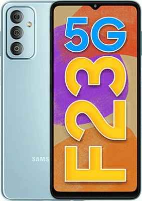 SAMSUNG Galaxy F23 5G (Aqua Blue, 128 GB)(4 GB RAM)