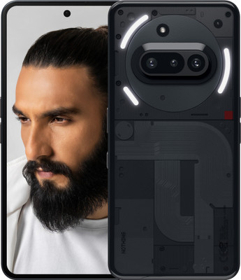 Nothing Phone (3a) (Black, 256 GB)(8 GB RAM)