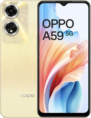 OPPO A59 5G (Silk Gold, 128 GB)(4 GB RAM)