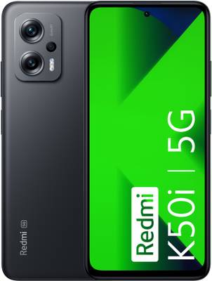 REDMI K50i 5G (Stealth Black, 128 GB)
