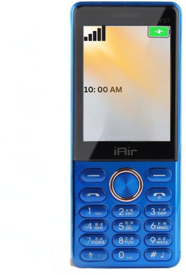 IAIR Y57 Dual Sim Keypad Phone with 2800 mAH Battery(Aura Blue)