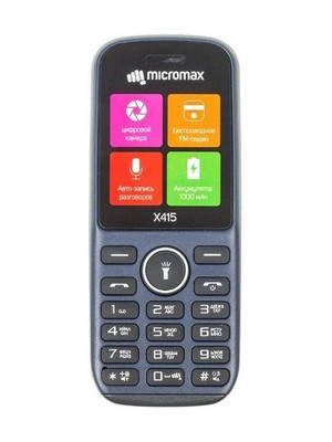 Micromax X415(Blue)