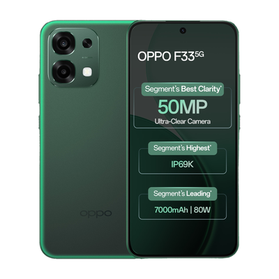 OPPO F33 5G (Forest Green, 128 GB)(6 GB RAM)