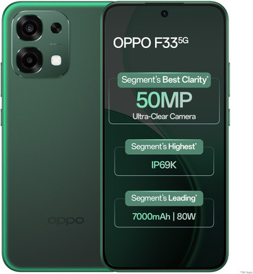 OPPO F33 5G (Forest Green, 128 GB)(6 GB RAM)