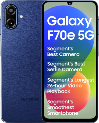 Samsung Galaxy F70e 5G (Spotlight Blue, 128 GB)(4 GB RAM)