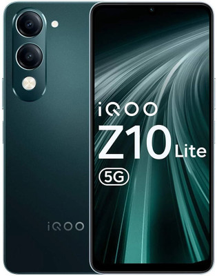 IQOO Z10 Lite 5G (Cyber Green, 256 GB)(8 GB RAM)