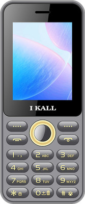 I Kall K444 Feature Keypad Mobile Phone with 2.4inch Display, 2500mAh Battery(Raven Black)