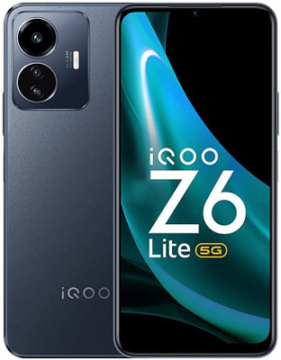 IQOO Z6 Lite 5G (Without Charger) (Mystic Night, 128 GB)(6 GB RAM)