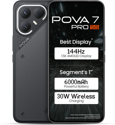 Tecno Pova 7 Pro 5G (Geek Black, 128 GB)(8 GB RAM)